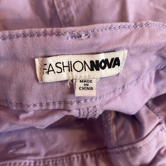 Lilac Purple Cargo Style Skirt Small - Picture 5 of 6